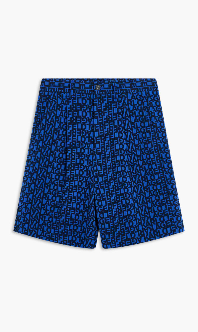 AOP LOGO SEERSUCKER SHORTS