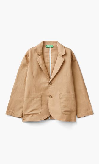 Linen Blend Blazer