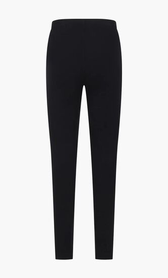 BIG BOOKISH LEGGING BLACK FUCHSIA