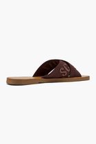 Logo Flat Sandals