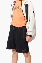 Boss Boys Black Logo Shorts