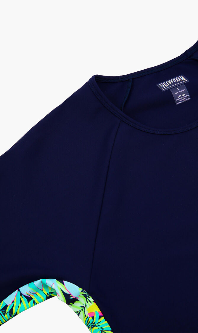 Roller Printed Long Sleeve Top