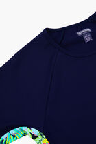 Roller Printed Long Sleeve Top