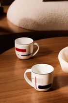 Oscar Mug Red Set Of 2