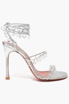 Pendant Charms Lace Up Heels
