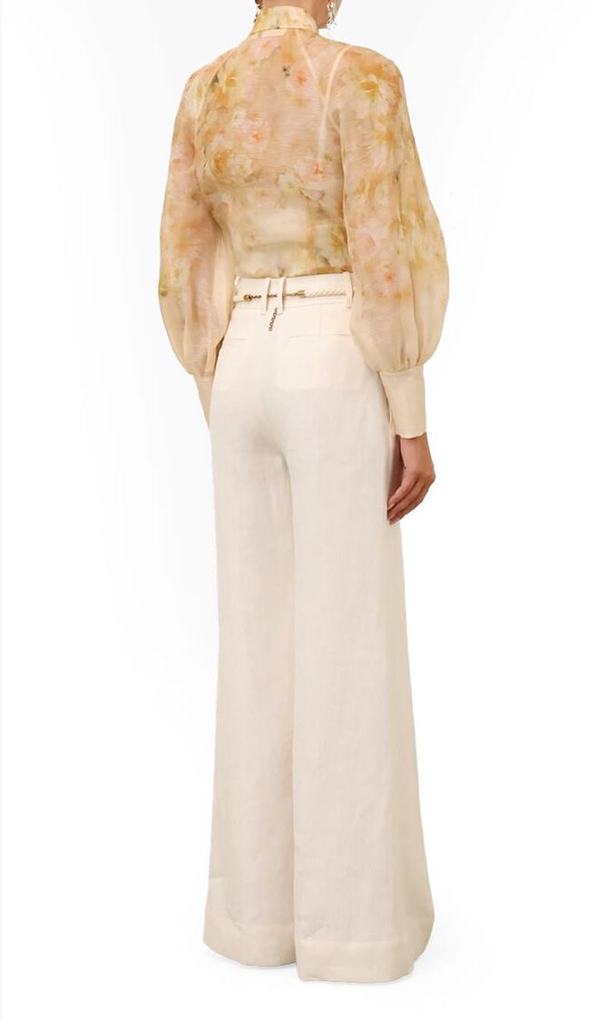 CRUSH BUTTONED BLOUSE