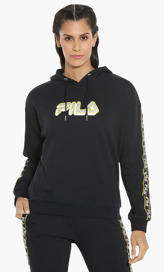 Clover Logo Tape Hoodie