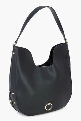 Diva Leather Hobo Bag