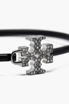 ELEANOR ENAMEL PAVE HINGED CUFF