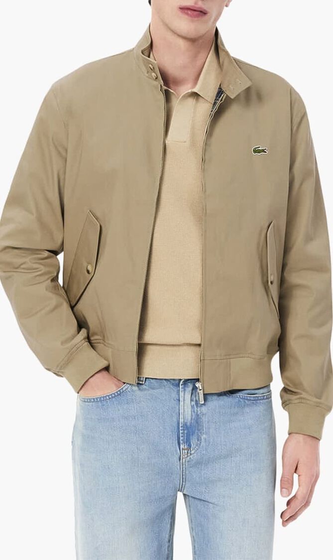 Water Repellent Twill Harrington Jacket