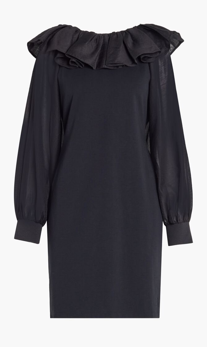 HUN'S PICK BIG COLLAR DRESS