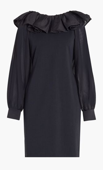 HUN'S PICK BIG COLLAR DRESS