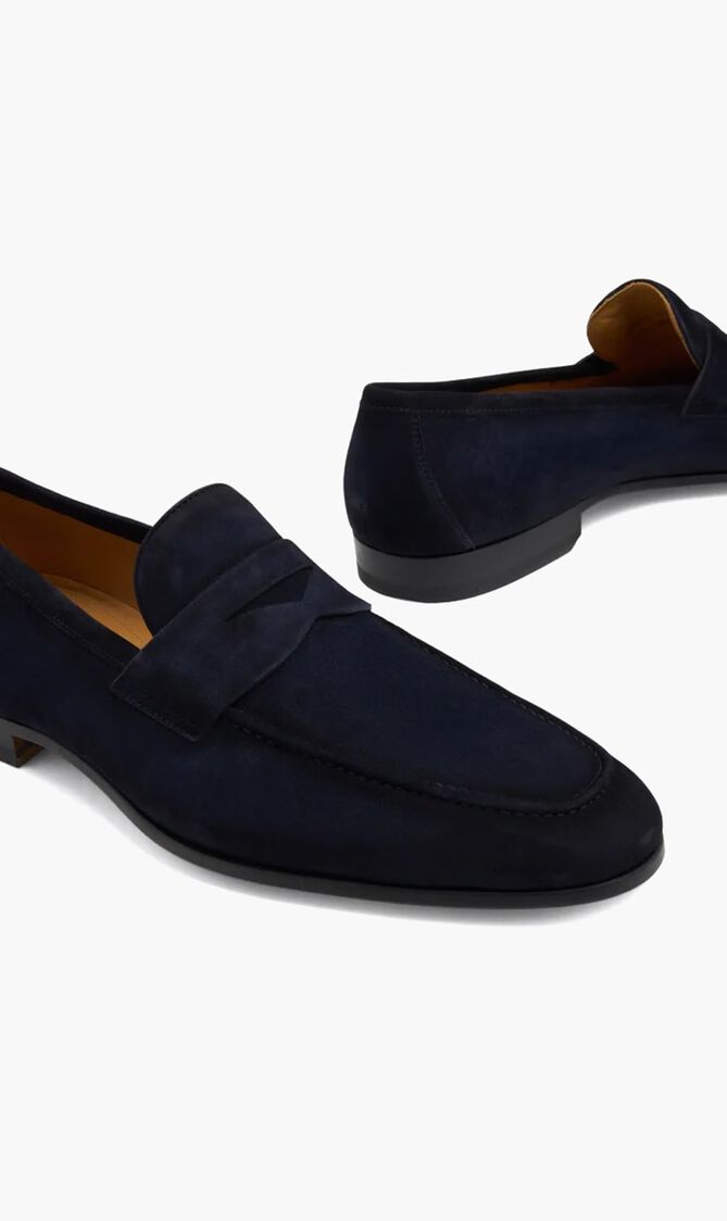 Suede loafers