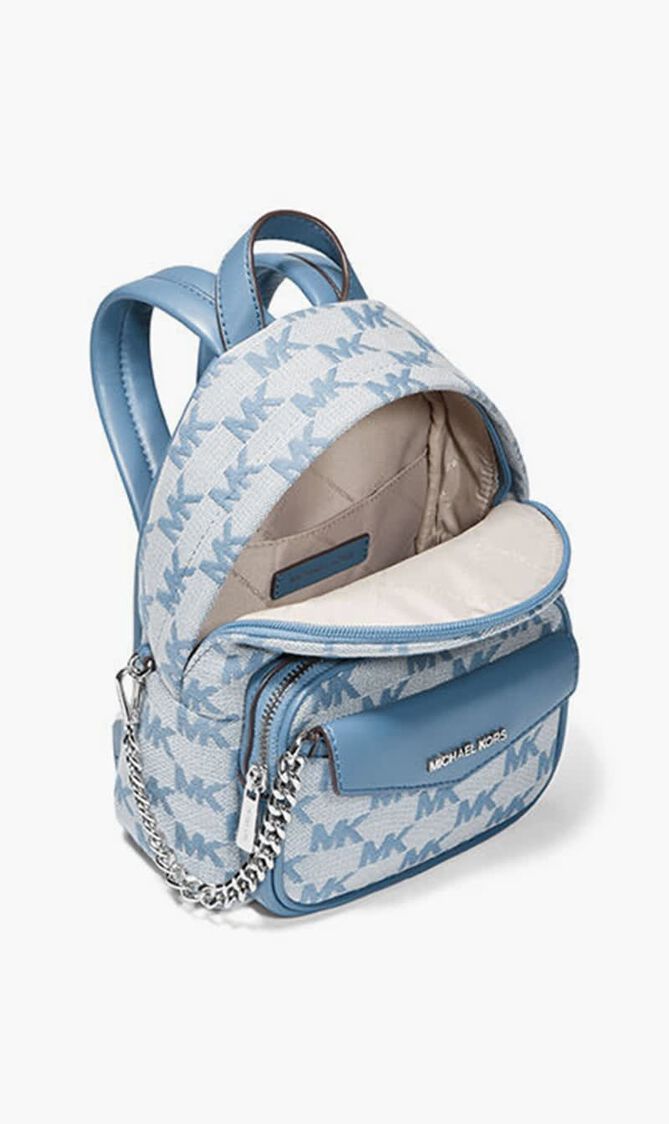 Maisie Extra-Small Logo Jacquard 2-in-1 Backpack