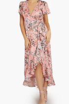 Floral Print Long Dress