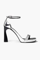 Elsa Mirrored Heeled Sandals