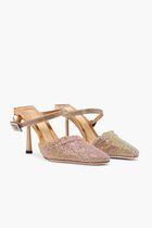 Crystal Strap Mules