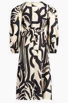 LONG SLEEVE WRAP DRESS