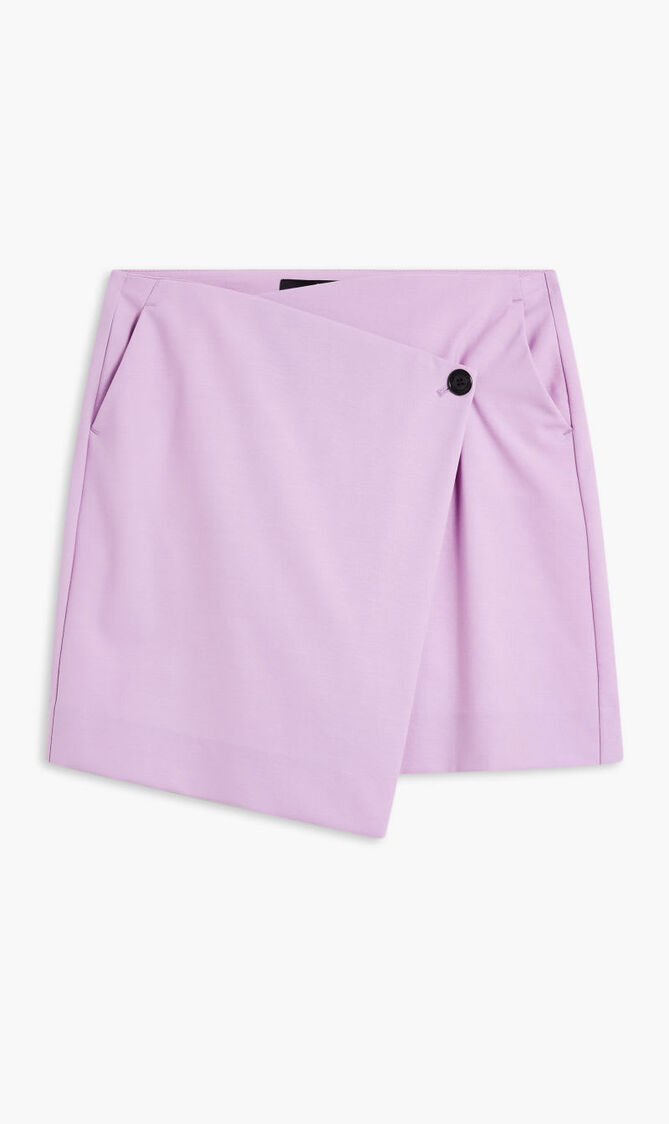 HUN KIM'S EDIT WRAP SKIRT