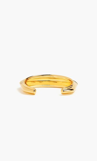 Hera Dome Ridge Statement Cuff Bracelet