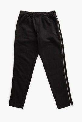 Skull Patched Sweatpants