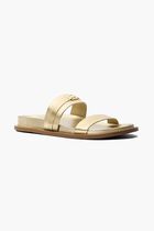 Mandy Metallic Leather Sandals