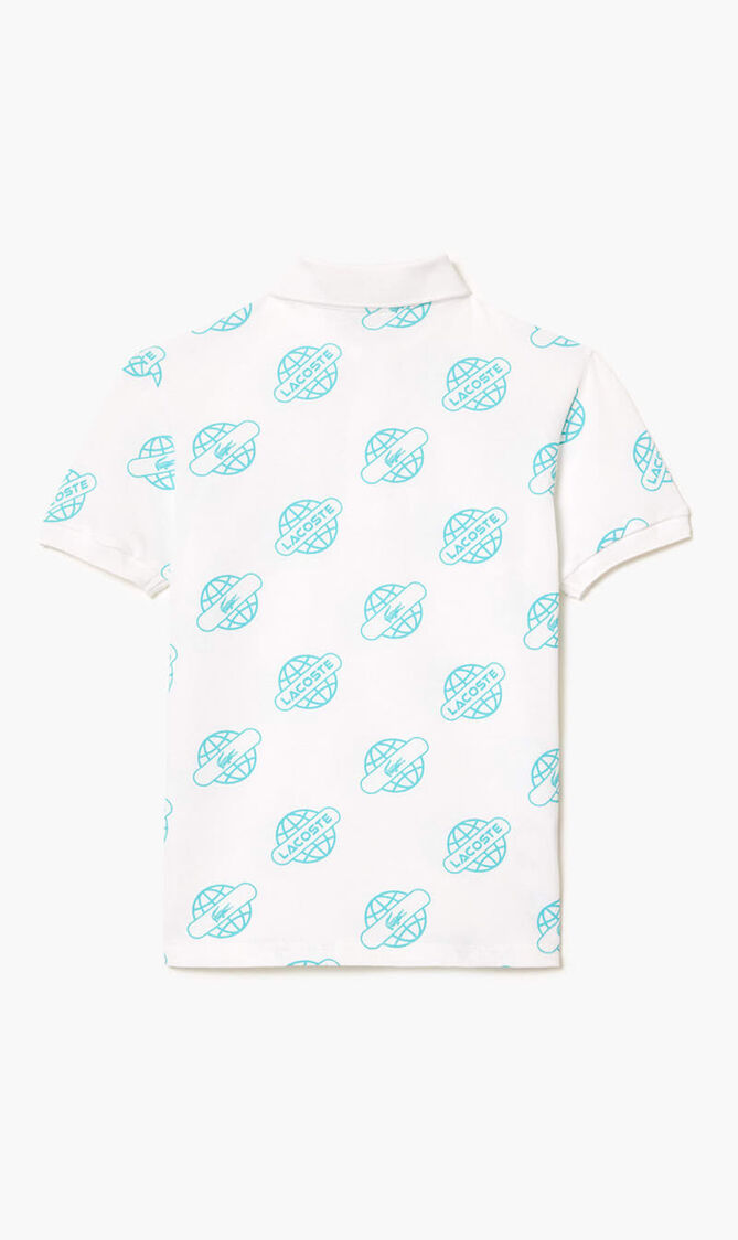 SHORT SLEEVED RIBBED COLLAR SHIRT