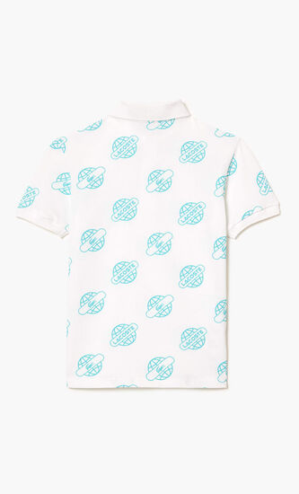 SHORT SLEEVED RIBBED COLLAR SHIRT