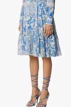 SKIRT UNDERWATER BAROCCO BICOLOUR ALLOVER ON TECHNO CREPONNE