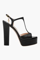 Angelina Platform Leather Sandals