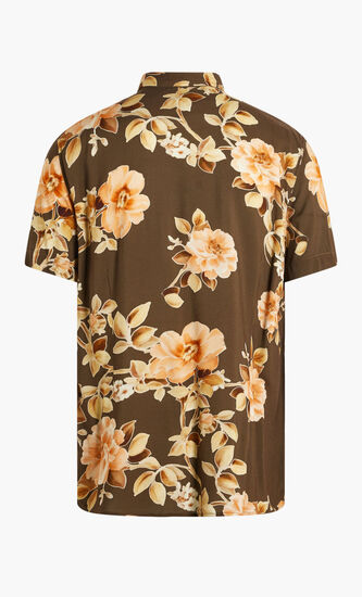 SS ECO RAYON GRSLND FLRL SHIRT