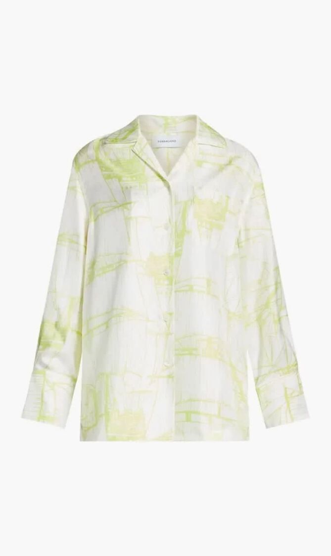 Abstract Print Shirt