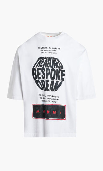 MARNI T-SHIRT LILY WHITE