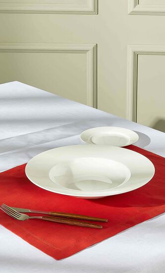 Feliz Placemat Red Set Of 6