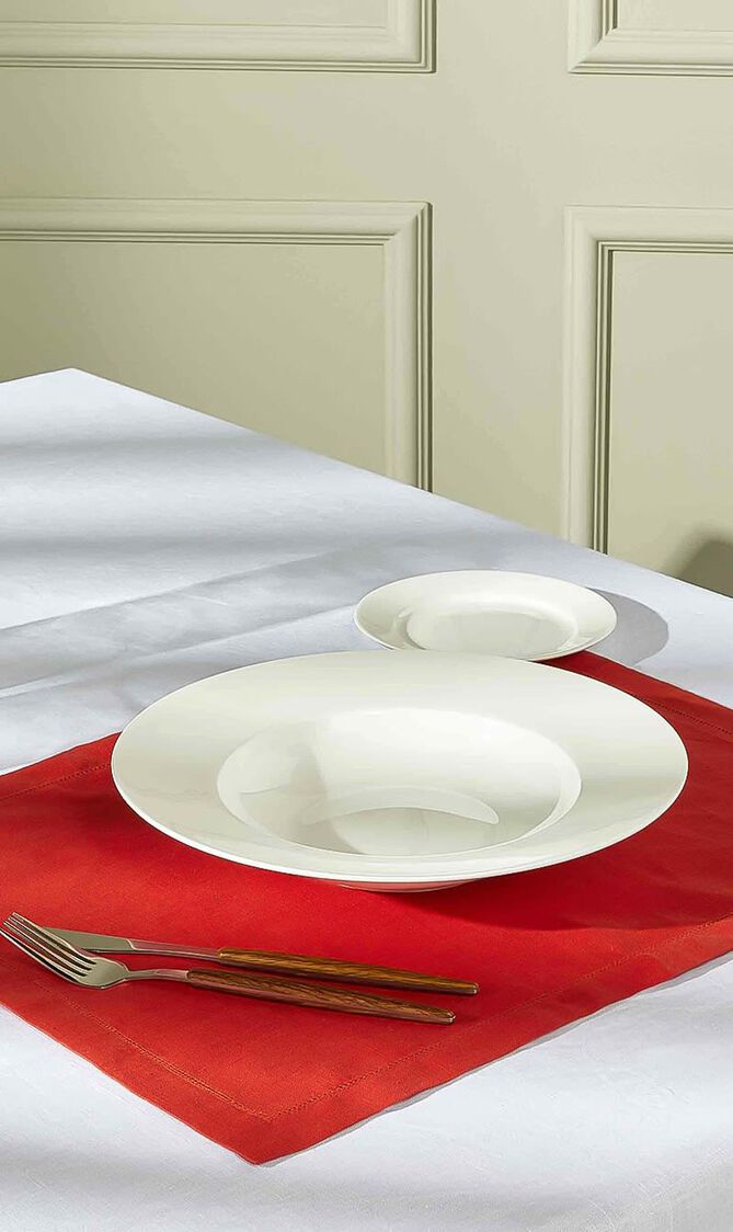 Feliz Placemat Red Set Of 6 Feliz Placemat Red Set Of 6