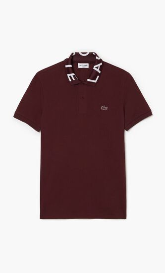 Movement Jacquard Collar Polo