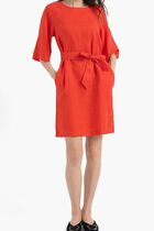 Linen Short Dress