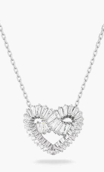 Matrix Mixed Cut Heart Necklace