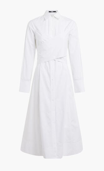 POPLIN SHIRT DRESS