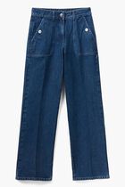 Solid Relaxed Fit Jeans