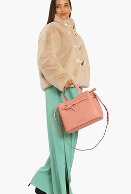 Emilia Leather Satchel Bag