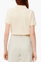 Wash Effect Pique Polo Shirt
