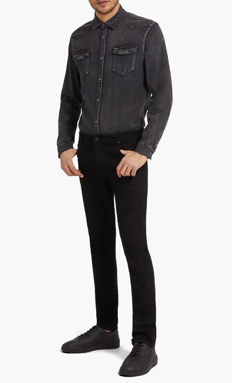 Slim Fit Denim Shirt