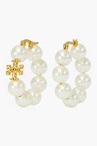 KIRA PEARL HOOP EARRING