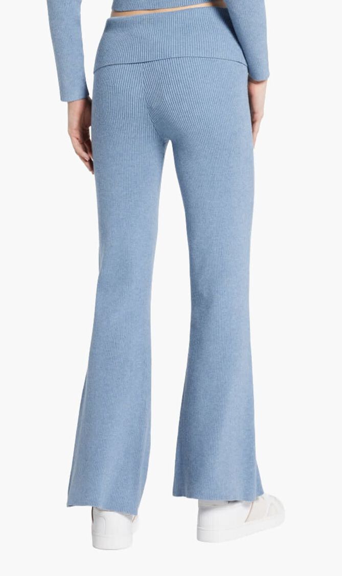 Foldover Rib Flare Nina Pant