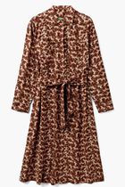 Printed Shirt Dress
