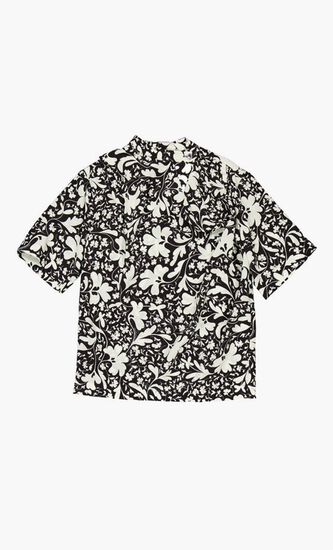 FOREST FLOOR FLOWER PRINT TOP