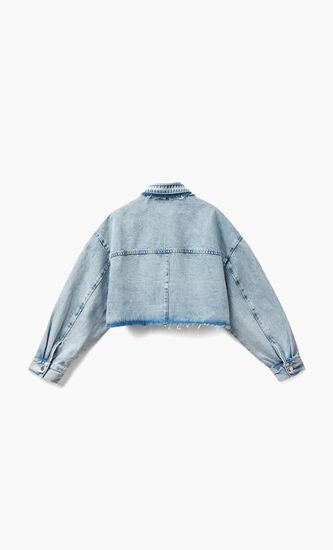 Cropped Denim Jacket