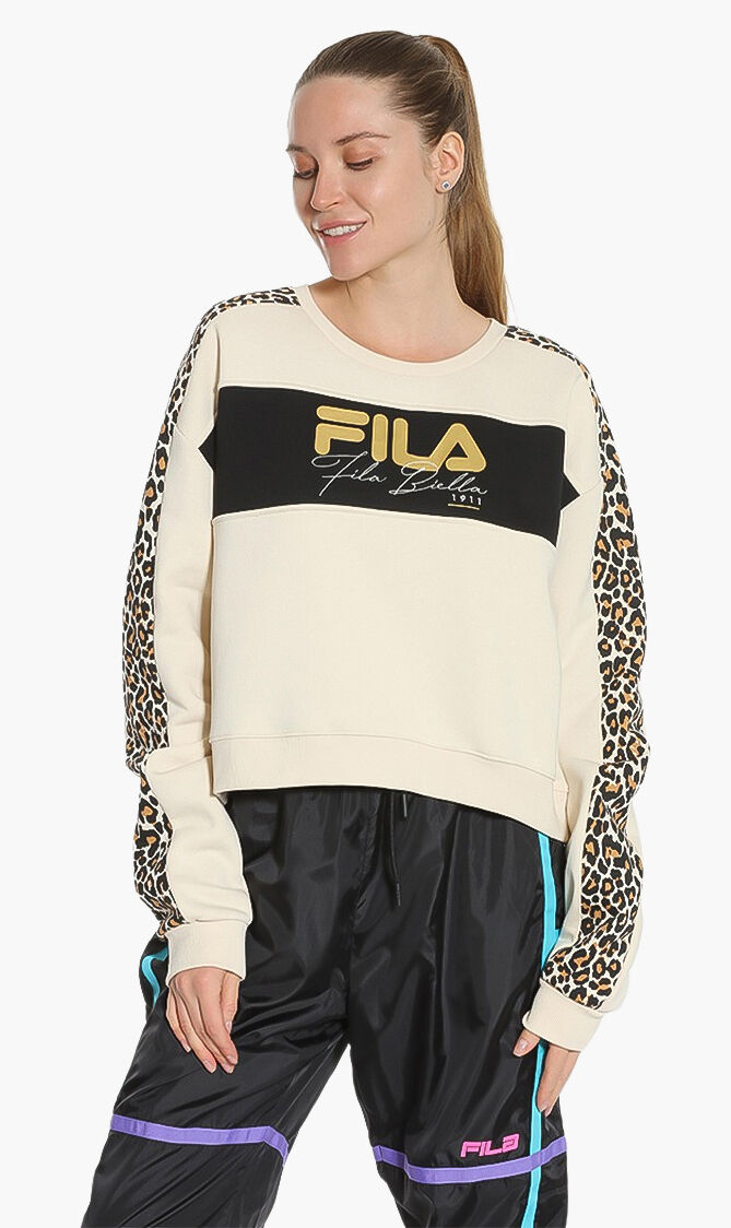 Buy FILA Arabella Crew Neck Sweatshirt for AED 66.50 The Deal Outlet