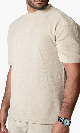 ANGELO KAHEL T SHIRT BEIGE VT 1037